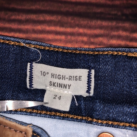 Madewell 10” High Rise Skinny - Picture 9 of 11